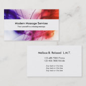 マッサモダンージ 名刺 (正面/裏面)