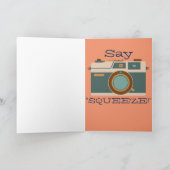 マッサージおもしろい学校の卒業祝い カード (内部)