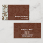 マッサージのセラピーの名刺 名刺 (正面/裏面)