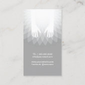 マッサージのセラピーの治療のスパのサロン 名刺 (裏面)