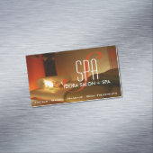 マッサージのセラピーの磁石 マグネット名刺 (インサイチュ)