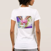 マッサージのセラピー Tシャツ (裏面)