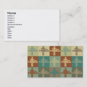 マッサージのポップアート 名刺 (正面/裏面)