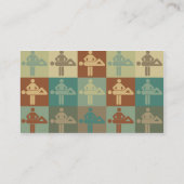 マッサージのポップアート 名刺 (裏面)