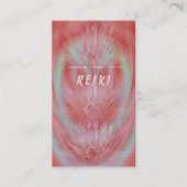 マッサージのヨガのタイのキーの芸術の名刺 名刺 (正面)