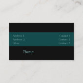 マッサージの名刺 名刺 (裏面)