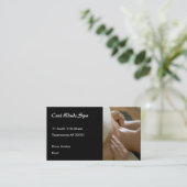 マッサージは写真を渡します 予約カード (スタンド正面)