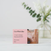 マッサージは写真IIを渡します 予約カード (スタンド正面)