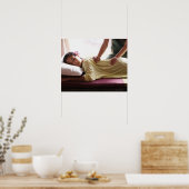 マッサージを受ける#1人 ポスター (キッチン)