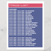 マッサージアイコン、マッサージセラピー、マッサージパーラ チラシ (裏面)