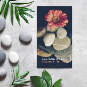 マッサージアロマセラピー美しいサロンエステティシャン 名刺