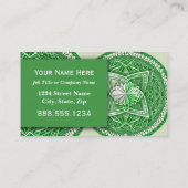 マッサージウェルネスヒーラープロフェッショナルエグゼクティブ 名刺 (裏面)