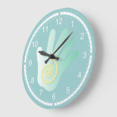 マッサージエナジーハンド ラージ壁時計 (傾斜)