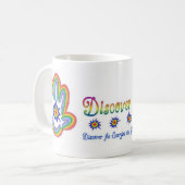 マッサージエネルギー コーヒーマグカップ (正面左)
