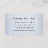 マッサージエレガントセラピー名刺 名刺 (裏面)