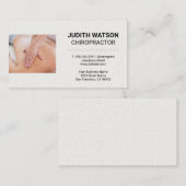 マッサージカイロプラクターセッション名刺 名刺 (正面/裏面)