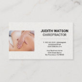 マッサージカイロプラクターセッション名刺 名刺 (正面)