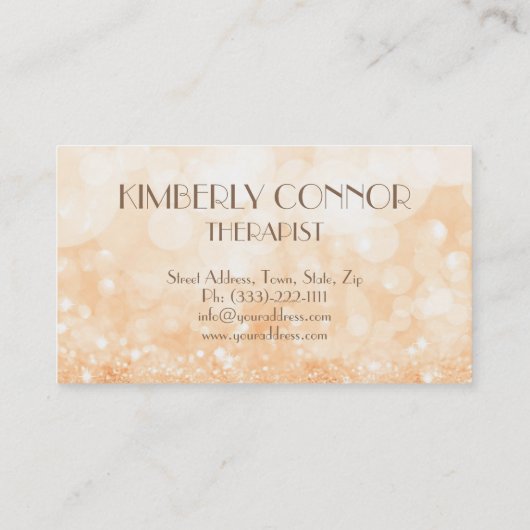 マッサージカイロプラクティック体&ソウルセラピー きらめく 名刺 (裏面)