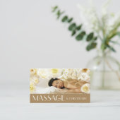 マッサージカイロプラクティック体&ソウルトロピカルリゾート 名刺 (スタンド正面)