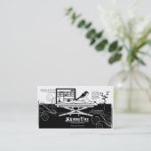 マッサージサロン/セラピスト/マッサージ名刺 予約カード (スタンド正面)