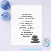 マッサージストーンズ写真 チラシ (シングル)