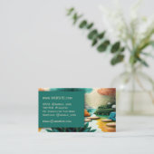 マッサージスパサロン爪、 ネイルプロフェッショナルエグゼクティブ 名刺 (スタンド正面)