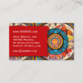 マッサージスパサロン爪、 ネイルプロフェッショナルエグゼクティブ 名刺 (正面)