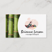 マッサージスパ | 竹 名刺 (正面)