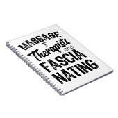 マッサージセラピストが断食する ノートブック (右側)