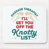 マッサージセラピストのリストから外す マウスパッド (正面)