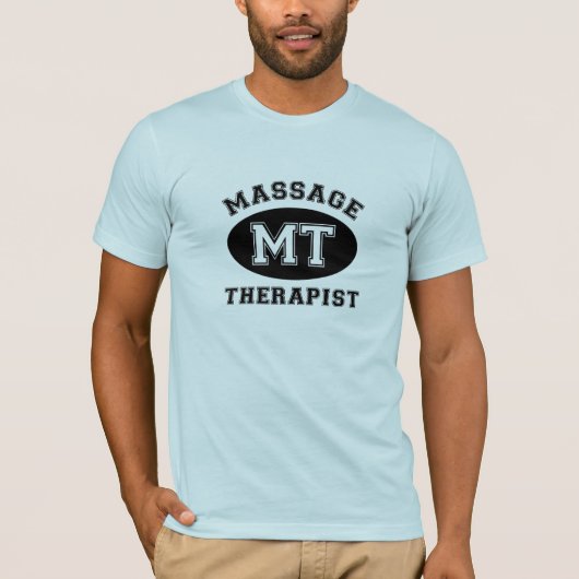 マッサージセラピストのTシャツ Tシャツ (正面)