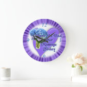 マッサージセラピストは時計カスタマイズ ラージ壁時計 (ホーム)