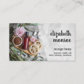 マッサージセラピストアポイントメントカード 予約カード (正面)