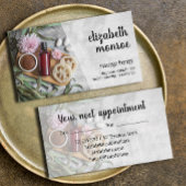 マッサージセラピストアポイントメントカード 予約カード