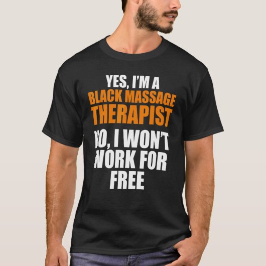 マッサージセラピストウェルネスセラピー Tシャツ (正面)