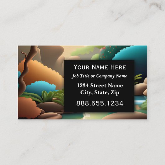 マッサージセラピストウェルネスプロフェッショナルエグゼクティブ 名刺 (裏面)