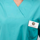 マッサージセラピストカスタム写真 名札