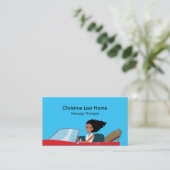 マッサージセラピストカード1 名刺 (スタンド正面)