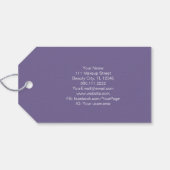 マッサージセラピストサロンスパスタイリストゼンストーンつる ギフトタグ (裏面横)