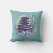 マッサージセラピストサロンスパスタイリストゼンストーンズ クッション (正面)