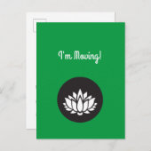 マッサージセラピストサロン引越はがき ポストカード (正面/裏面)