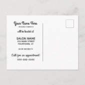 マッサージセラピストサロン引越はがき ポストカード (裏面)