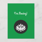 マッサージセラピストサロン引越はがき ポストカード (正面)