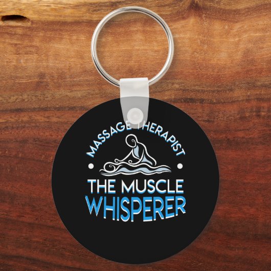 マッサージセラピストザマッスルウィスパー キーホルダー (正面)