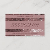 マッサージセラピストスウェーデンプリナタール体ヒーリング 名刺 (裏面)