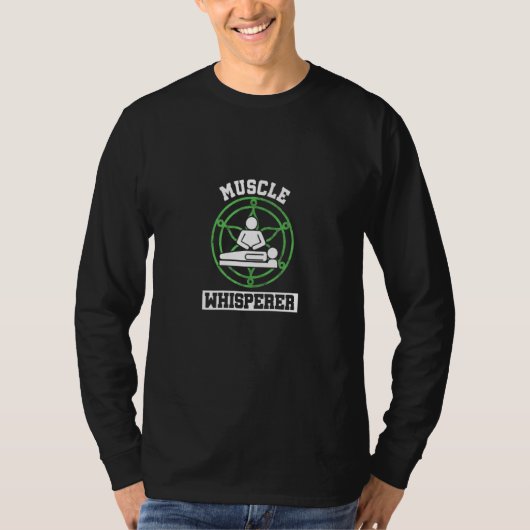 マッサージセラピストセラピー理学療法筋W Tシャツ (正面)