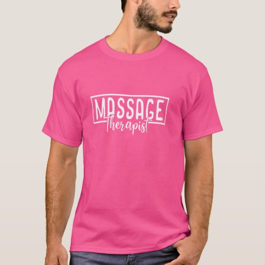 マッサージセラピストセラピーLMTマッセウス Tシャツ (正面)