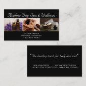 マッサージセラピストデイスパウェルネス名刺 名刺 (正面/裏面)