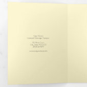 マッサージセラピストヘナメーンディハンズ 三つ折りカード (内部最初)