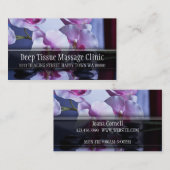 マッサージセラピストヘルスクリニックウェルネス 名刺 (正面/裏面)